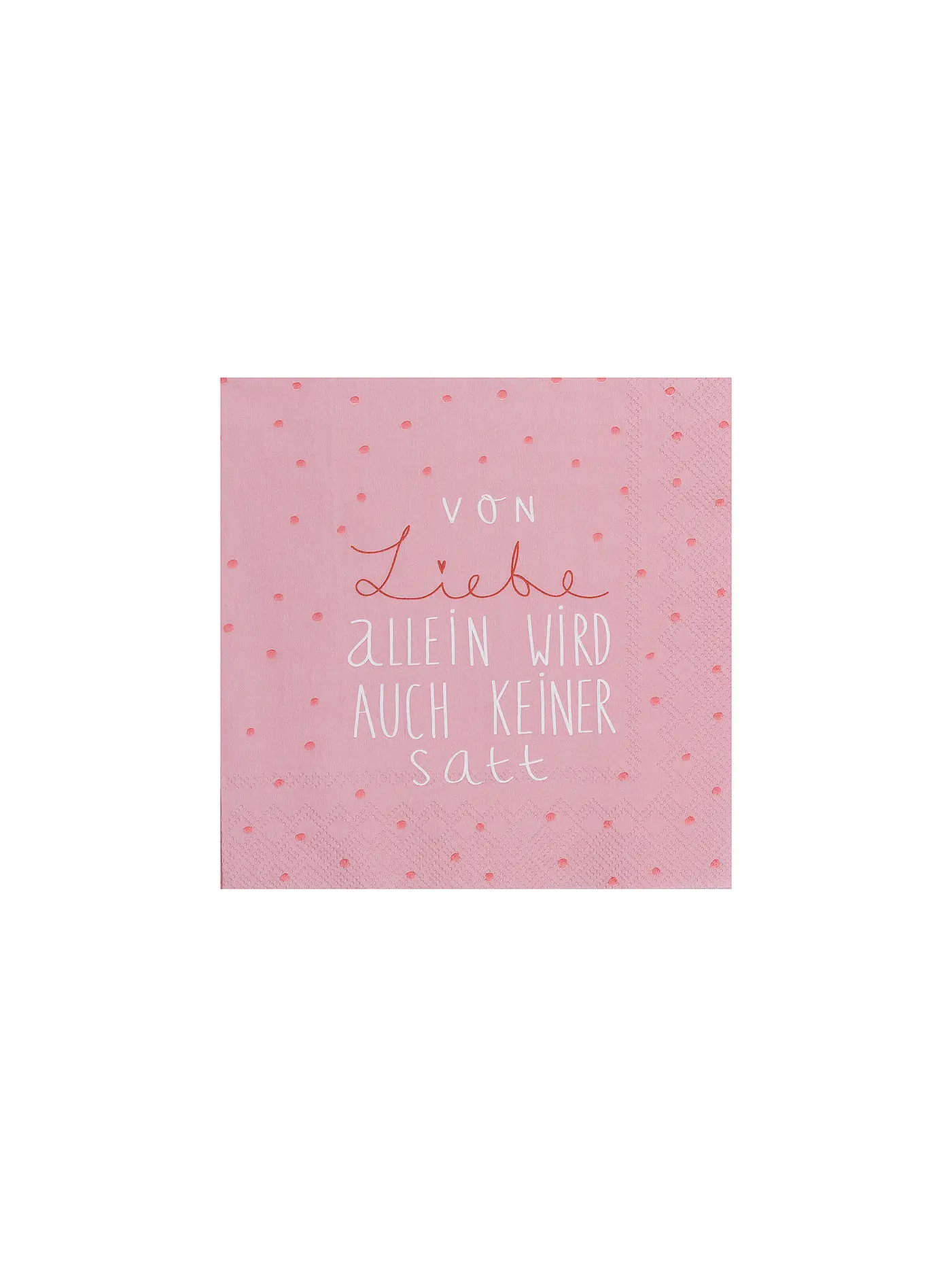 RAEDER | Lunch Servietten 33x33cm VON LIEBE ALLEIN | 